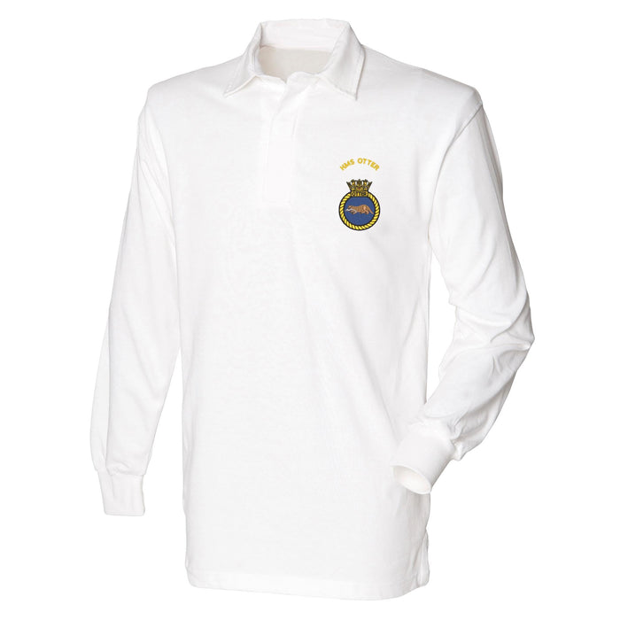 HMS Otter Long Sleeve Rugby Shirt