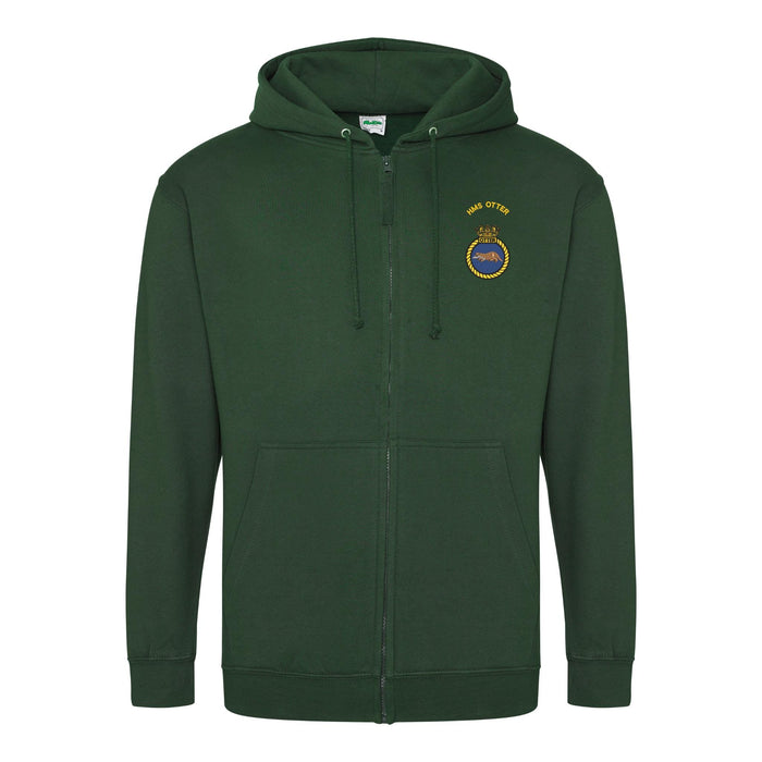 HMS Otter Zipped Hoodie