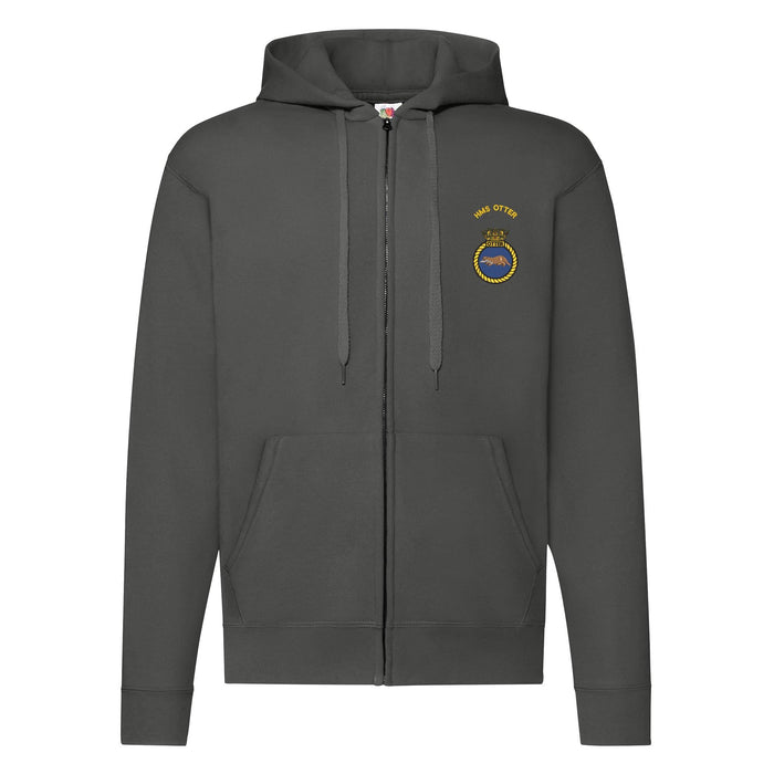 HMS Otter Zipped Hoodie