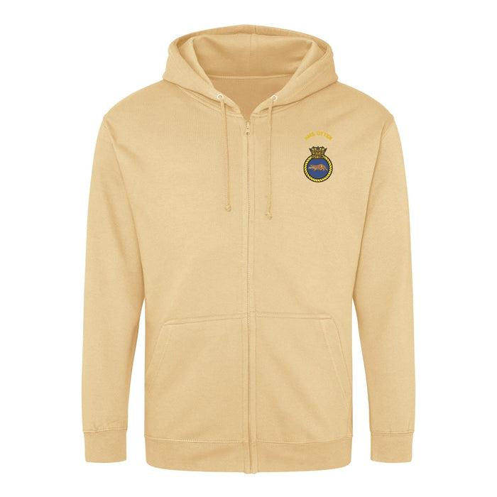 HMS Otter Zipped Hoodie