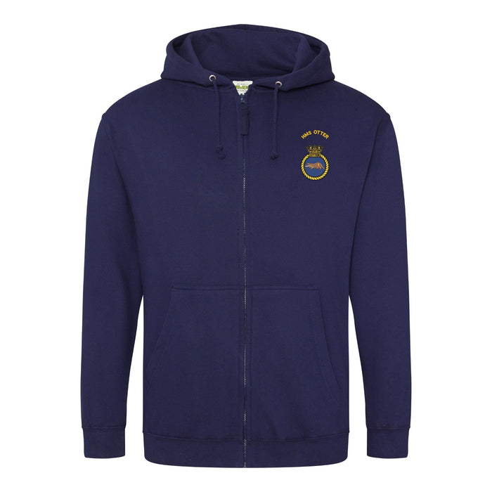 HMS Otter Zipped Hoodie