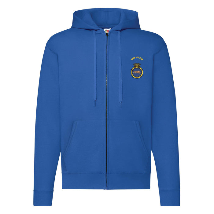 HMS Otter Zipped Hoodie