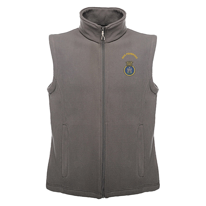 HMS Pembroke Fleece Bodywarmer