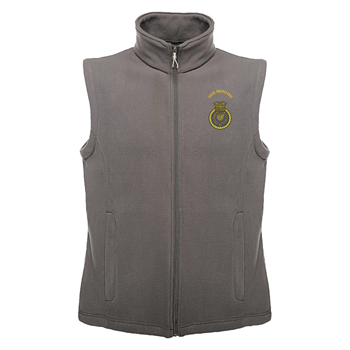 HMS Renown Fleece Bodywarmer