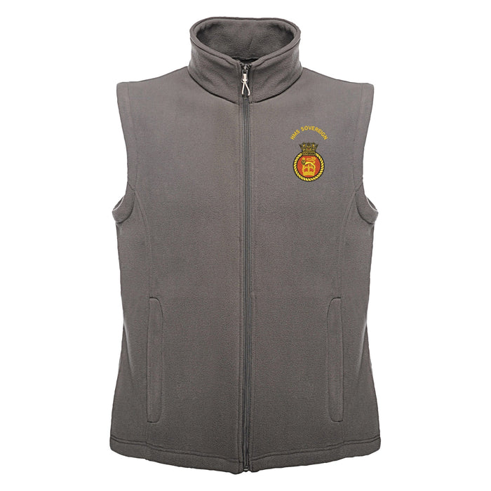 HMS Sovereign Fleece Bodywarmer