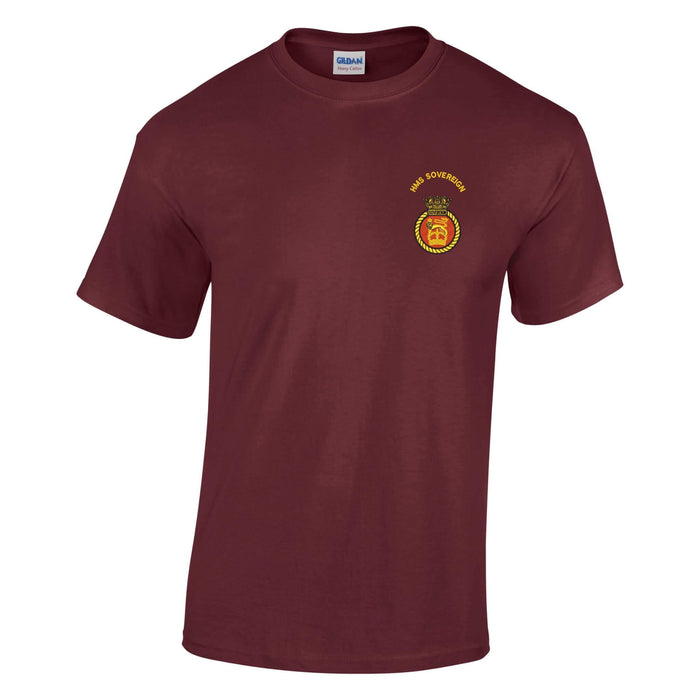 HMS Sovereign Cotton T-Shirt