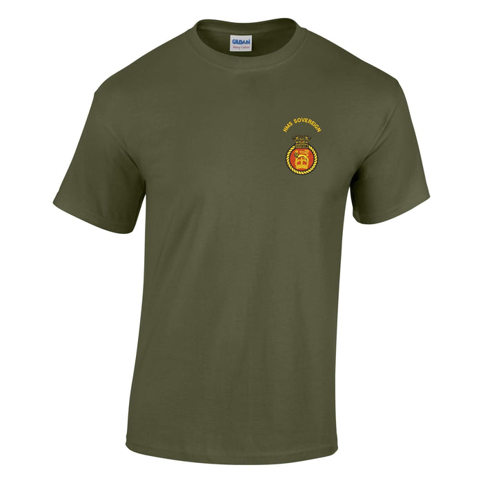 HMS Sovereign Cotton T-Shirt