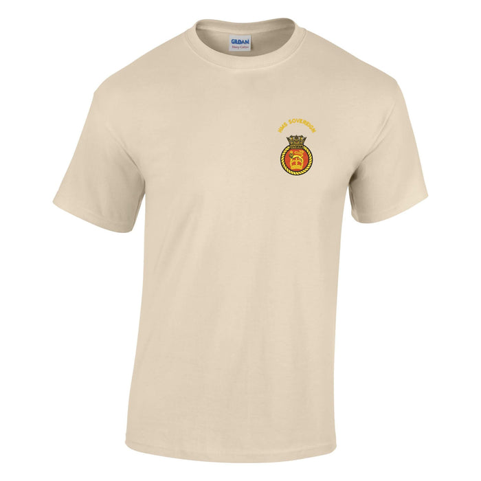 HMS Sovereign Cotton T-Shirt