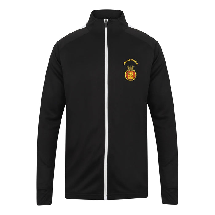 HMS Sovereign Knitted Tracksuit Top