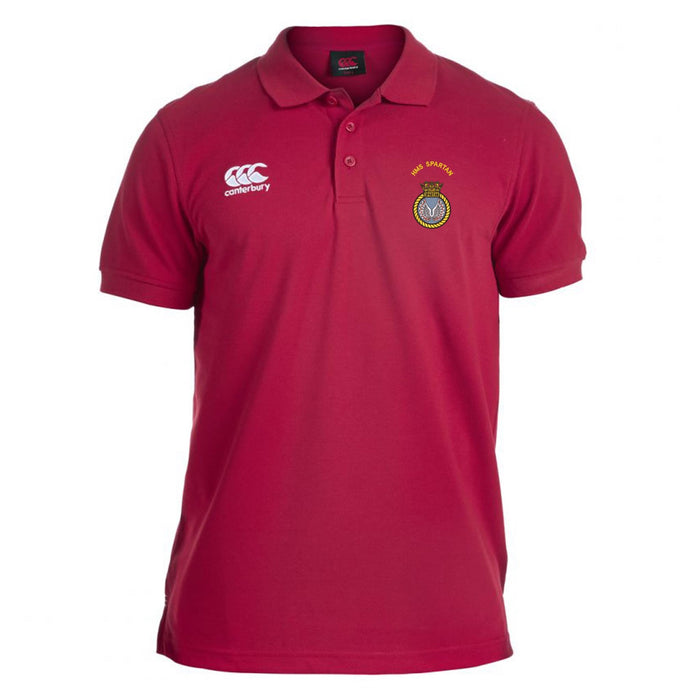 HMS Spartan Canterbury Rugby Polo