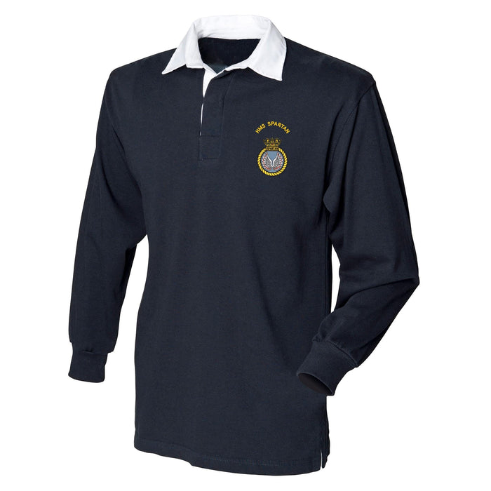 HMS Spartan Long Sleeve Rugby Shirt