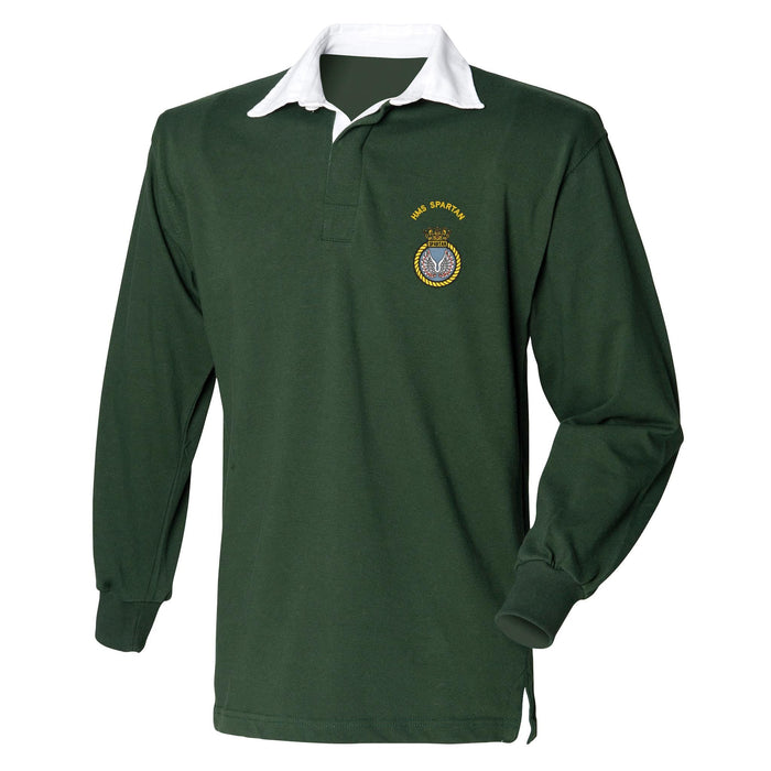 HMS Spartan Long Sleeve Rugby Shirt