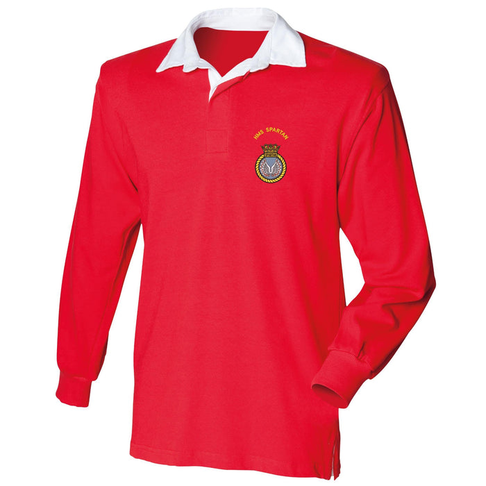 HMS Spartan Long Sleeve Rugby Shirt