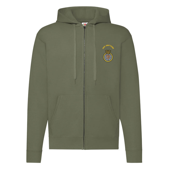 HMS Swiftsure Zipped Hoodie