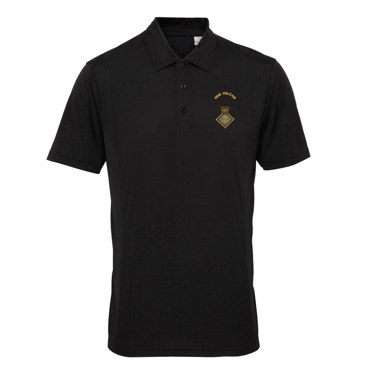 HMS Vulcan Activewear Polo — The Military Store