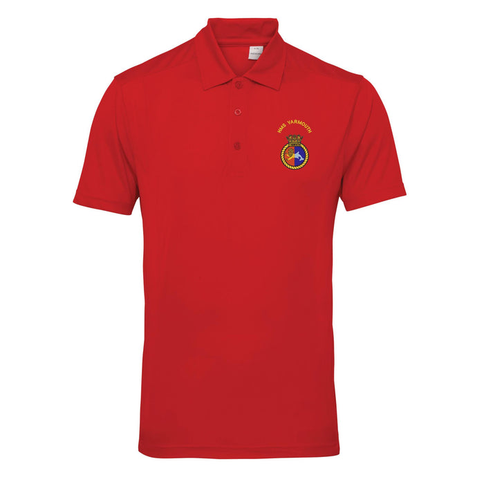 HMS Yarmouth Activewear Polo