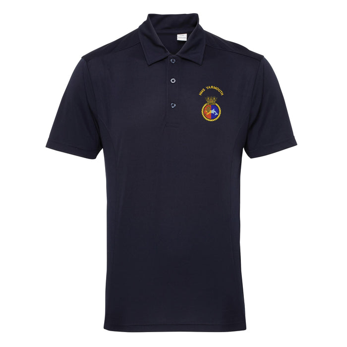 HMS Yarmouth Activewear Polo