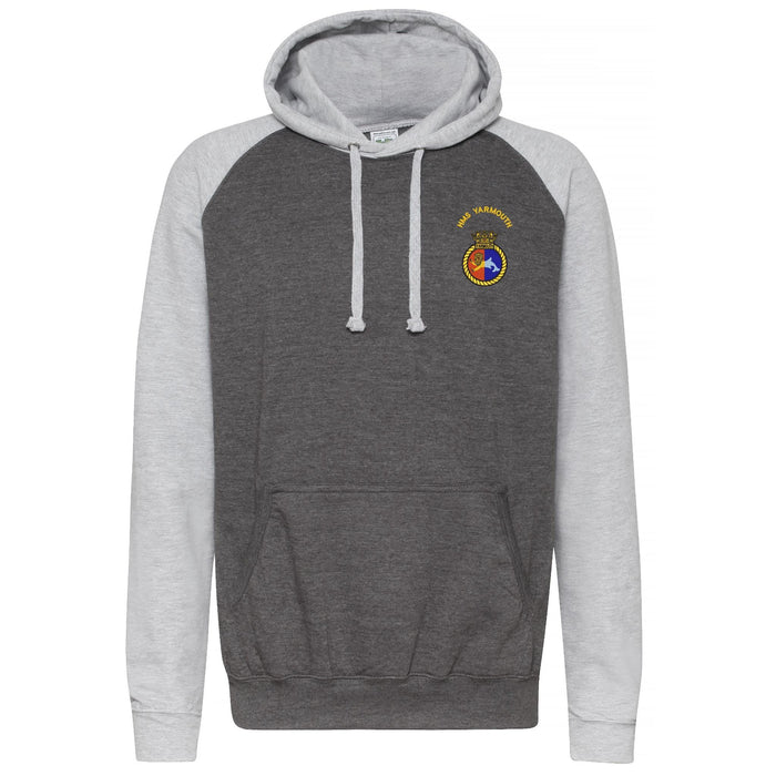 HMS Yarmouth Contrast Hoodie