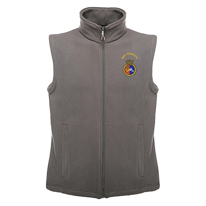 HMS Yarmouth Fleece Bodywarmer