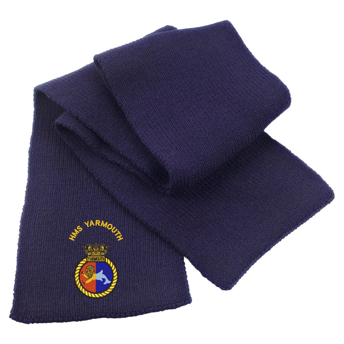 HMS Yarmouth Heavy Knit Scarf