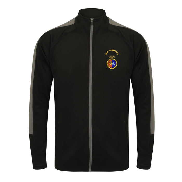 HMS Yarmouth Knitted Tracksuit Top