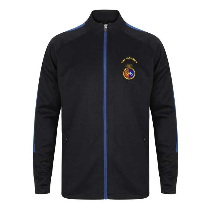 HMS Yarmouth Knitted Tracksuit Top