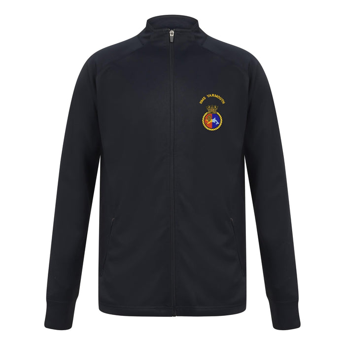 HMS Yarmouth Knitted Tracksuit Top