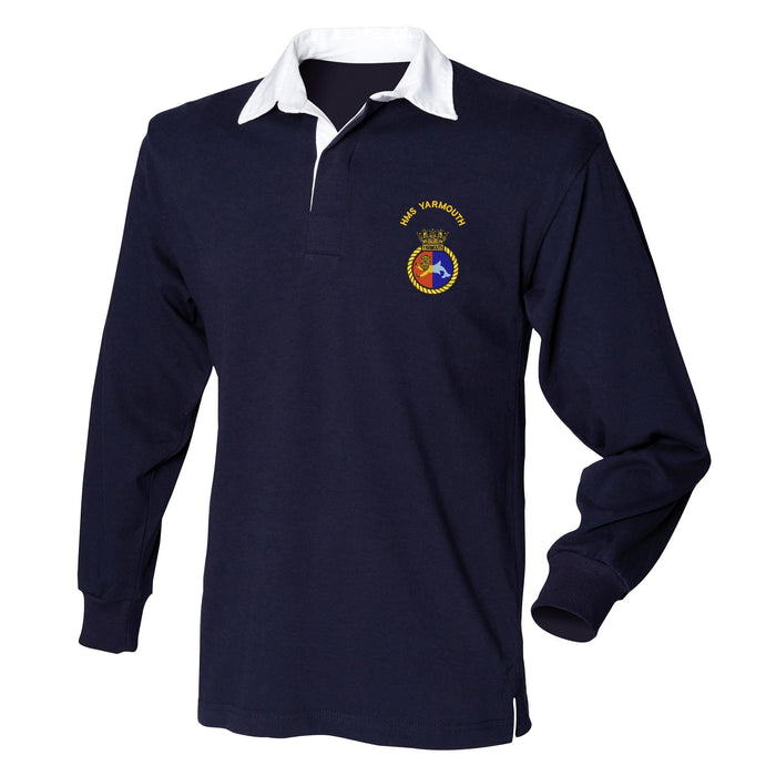 HMS Yarmouth Long Sleeve Rugby Shirt