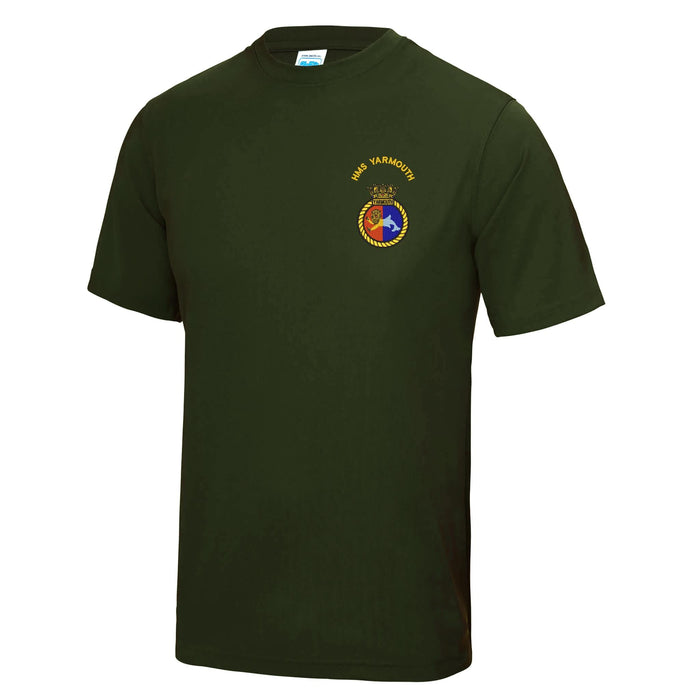 HMS Yarmouth Polyester T-Shirt