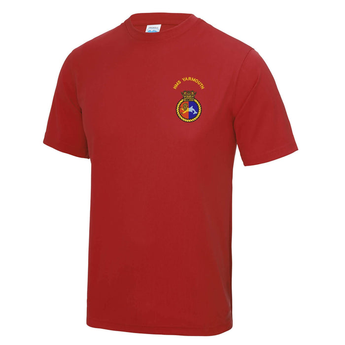 HMS Yarmouth Polyester T-Shirt