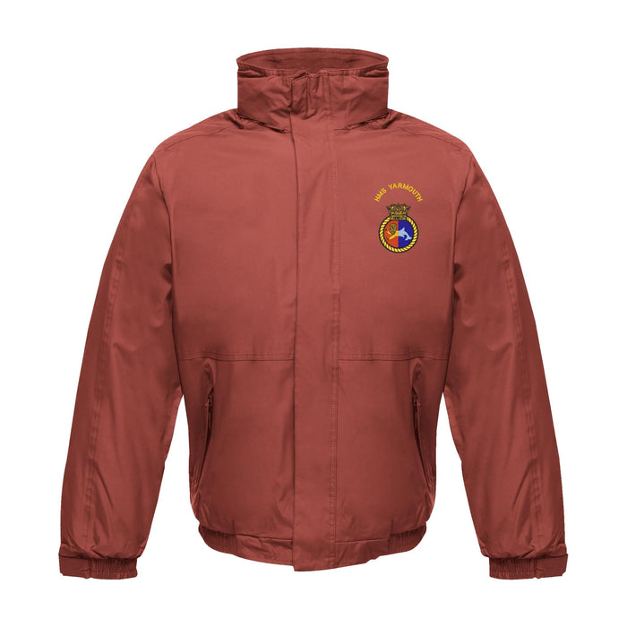 HMS Yarmouth Waterproof Jacket With Hood