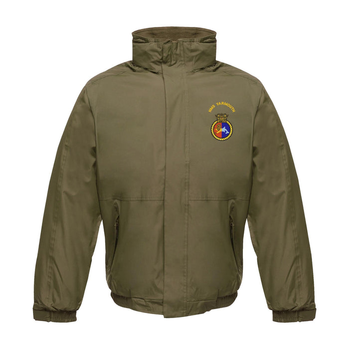 HMS Yarmouth Waterproof Jacket With Hood