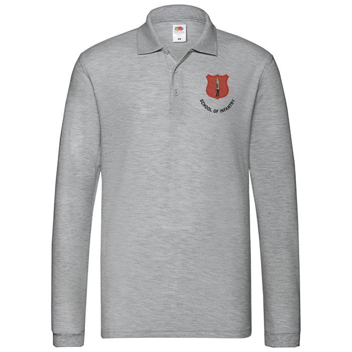 ITC Catterick - School of Infantry Long Sleeve Polo Shirt