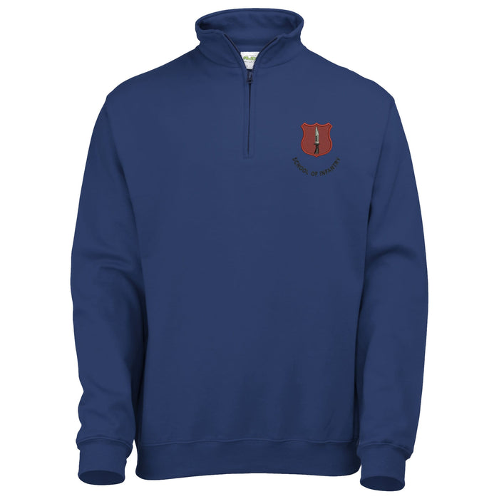 ITC Catterick - School of Infantry 1/4 Zip Sweatshirt