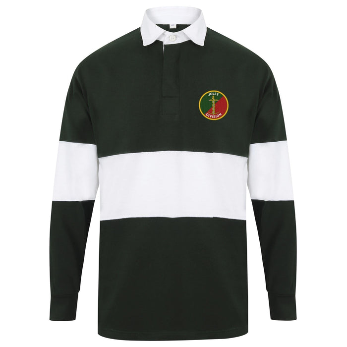 Jolly Division BRNC Long Sleeve Panelled Rugby Shirt