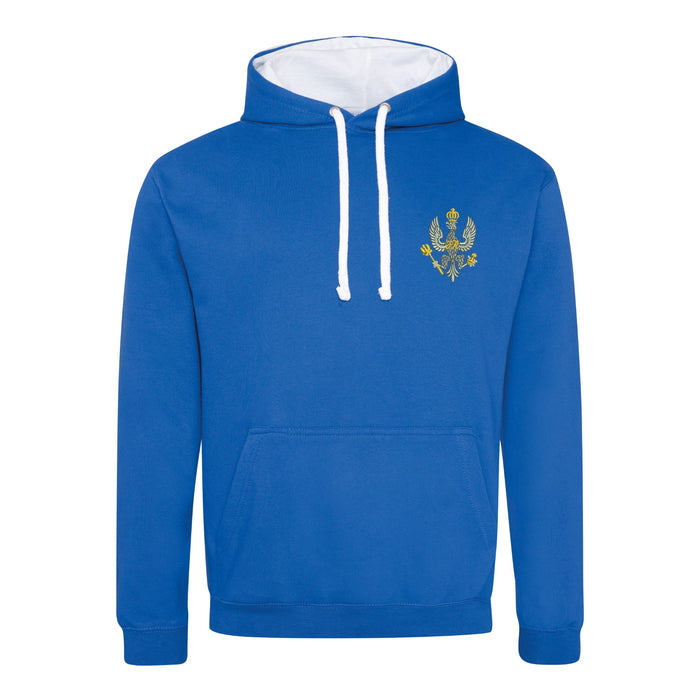 Kings Royal Hussars Varsity Contrast Hoodie