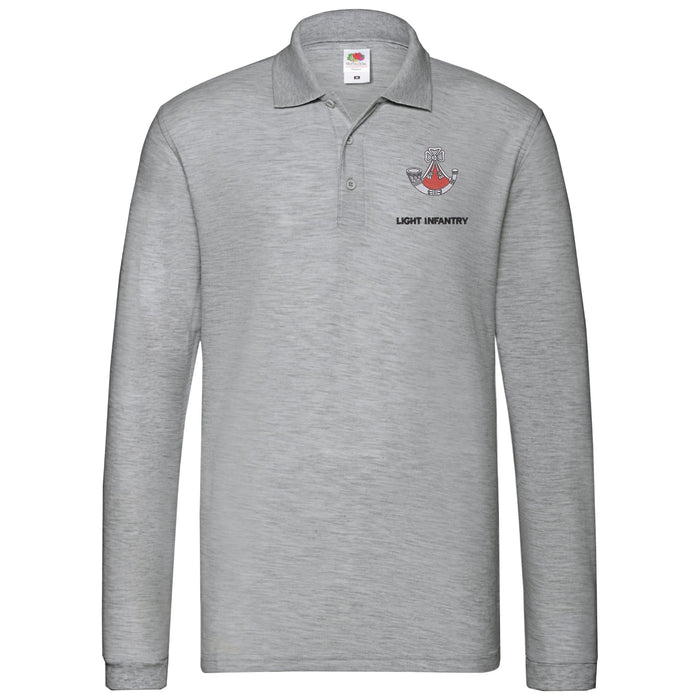 Light Infantry Long Sleeve Polo Shirt