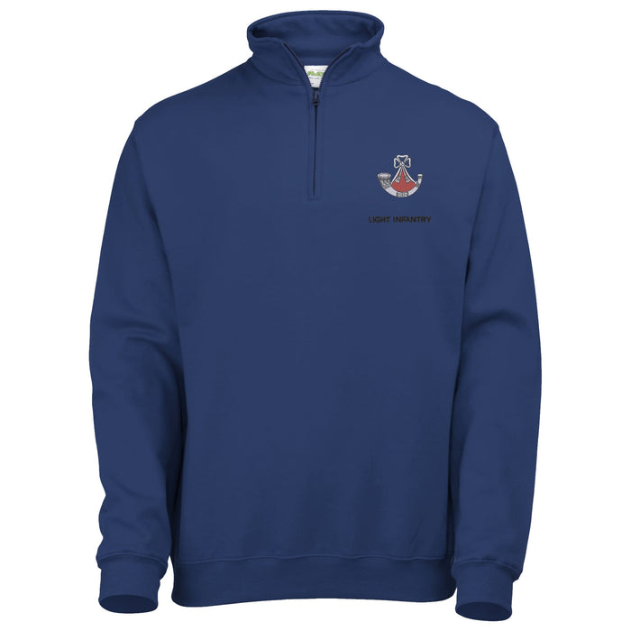 Light Infantry 1/4 Zip Sweatshirt