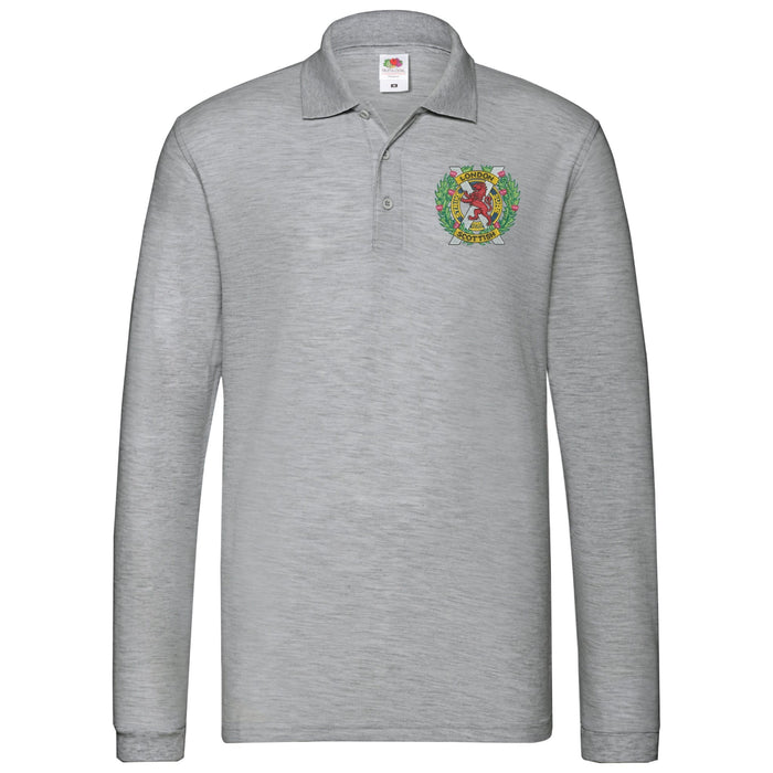 London Scottish Regiment Long Sleeve Polo Shirt