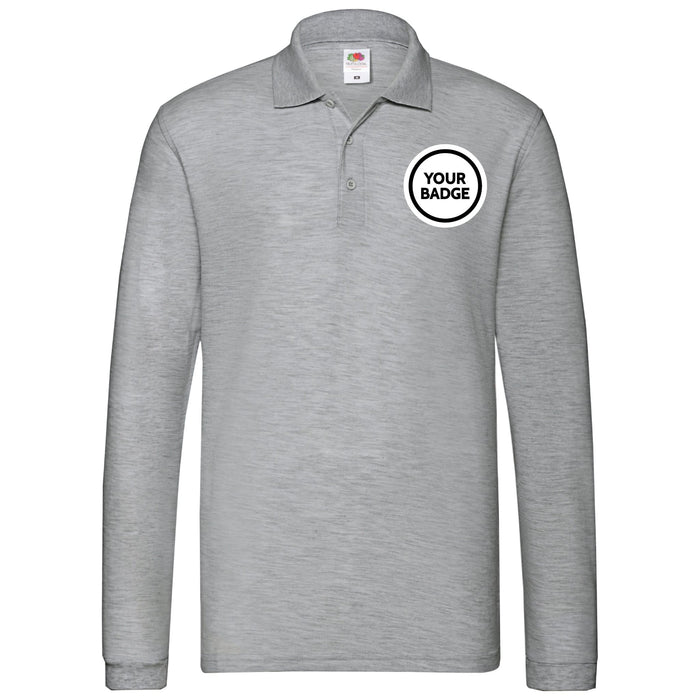 HMS Sceptre Long Sleeve Polo Shirt