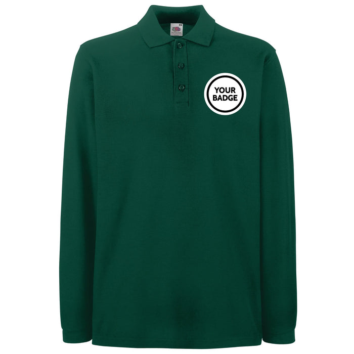 Marine Craft Branch RAF Long Sleeve Polo Shirt