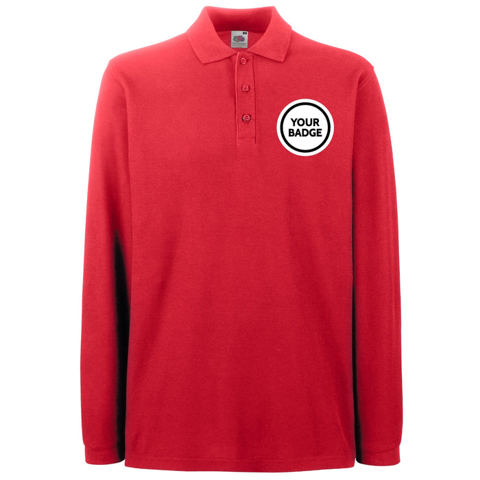 HMS Cambrian Long Sleeve Polo Shirt