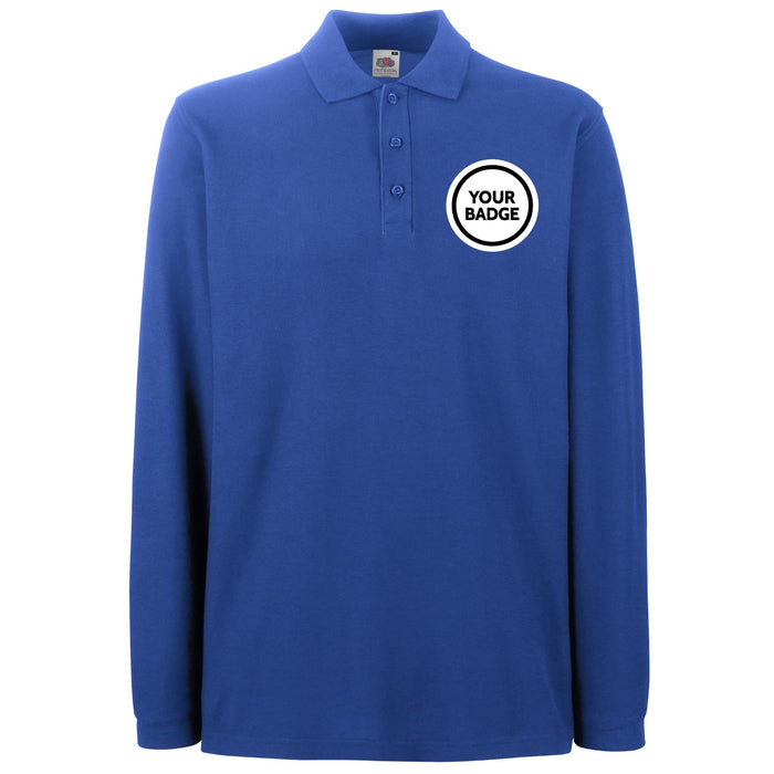 RAF School of Physical Training Long Sleeve Polo Shirt