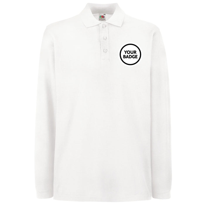 HMS Vindex Long Sleeve Polo Shirt