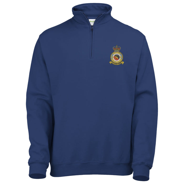 No 4 Squadron RAF 1/4 Zip Sweatshirt