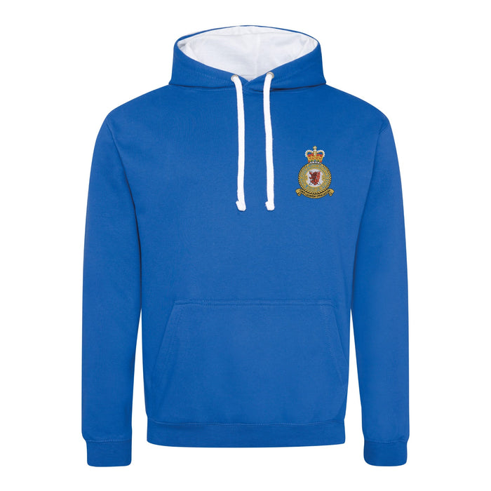 No 602 (City of Glasgow) Squadron RAF Varsity Contrast Hoodie