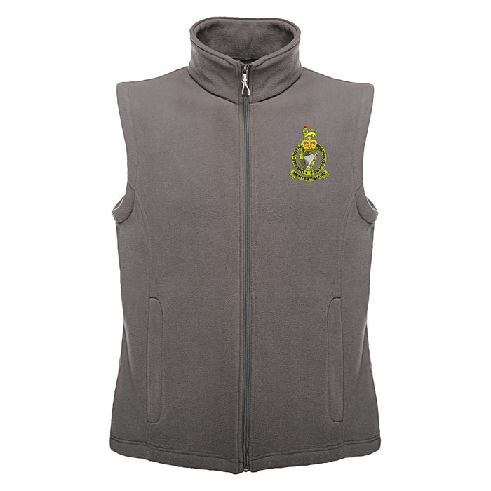 Queen's Royal Irish Hussars Fleece Bodywarmer