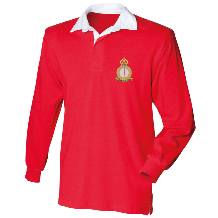 RAF Leeming Long Sleeve Rugby Shirt