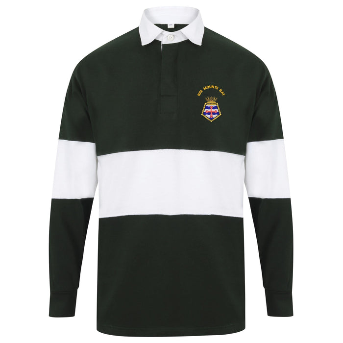 RFA Mounts Bay Long Sleeve Panelled Rugby Shirt