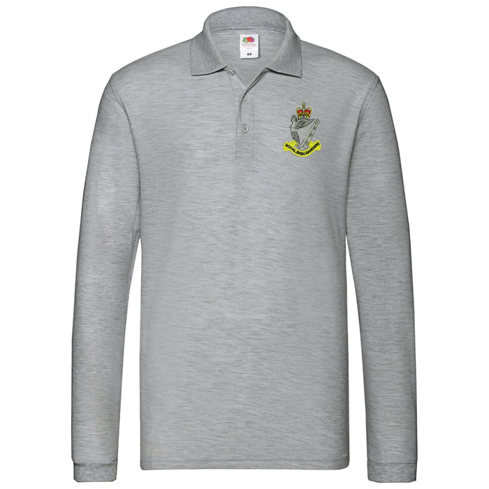 Royal Irish Rangers Long Sleeve Polo Shirt